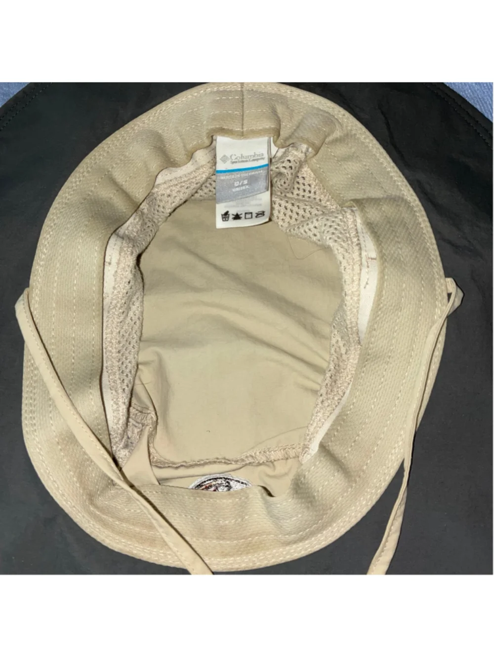 Men's Columbia Florida State Seminoles Adjustable Wide Brimmed Bucket Hat Khaki